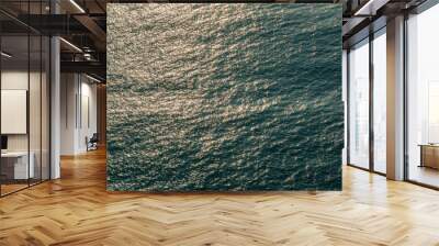 Aerial view of beautiful sea surface Wall mural