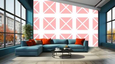 Seamless geometric pattern. Vector Illustration. Wall mural