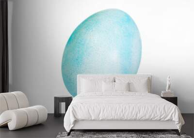 Easter egg, light blue colored, cutout Wall mural