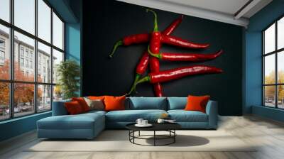 Chili Schoten Wall mural