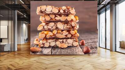 almond honey bar Wall mural