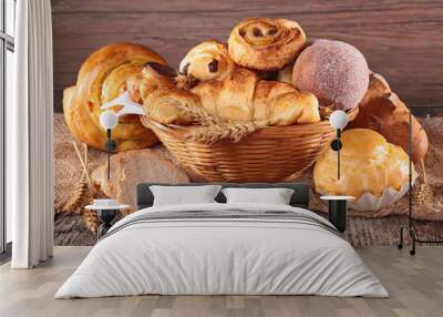 assorted pastry Wall mural