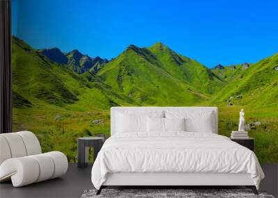 beautiful france landscape- Puy de Sancy Wall mural