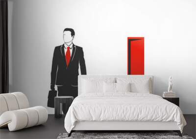 business concept Wall mural