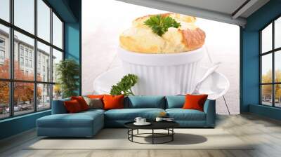 cheese souffle Wall mural