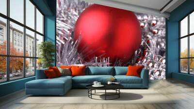 christmas bauble Wall mural