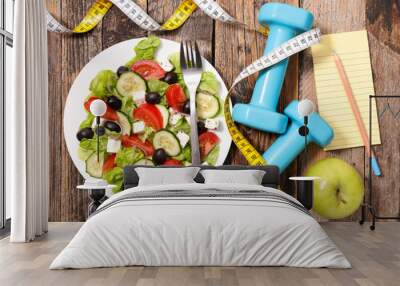 diet food concept Wall mural