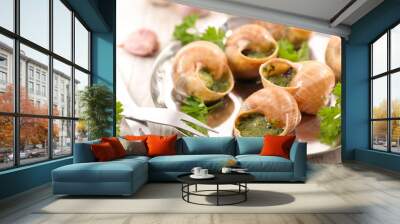 escargot de bourgogne Wall mural