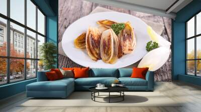 fried chicory Wall mural