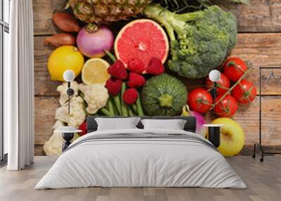 fruit and vegetable Wall mural