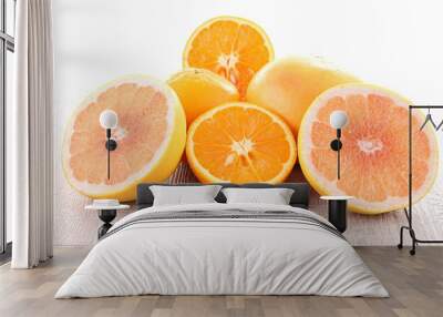 grapefruit and orange Wall mural