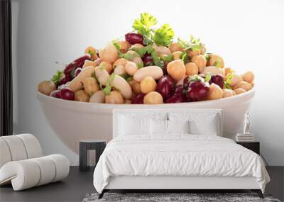 healthy beans salad Wall mural