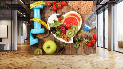 healthy eating concept Wall mural