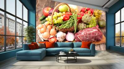 organic food Wall mural