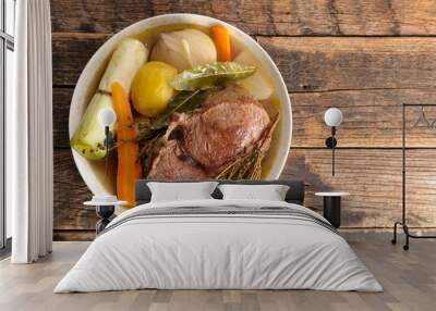 pot au feu Wall mural