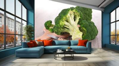 raw broccoli Wall mural