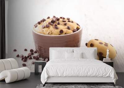 raw dough cookie Wall mural