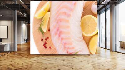 raw fish Wall mural