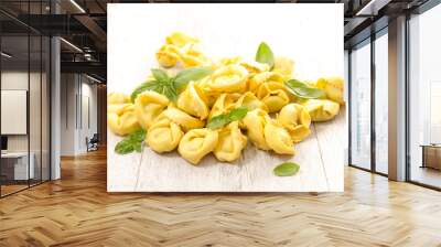 raw ravioli Wall mural