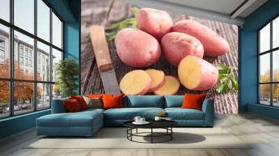 red potato Wall mural