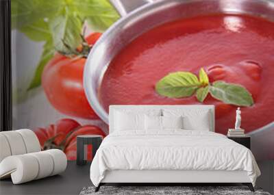 tomato sauce Wall mural