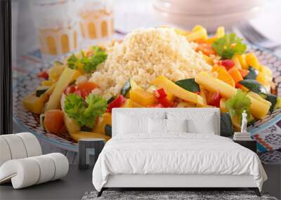 vegetable couscous Wall mural