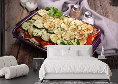 vegetable lasagna Wall mural