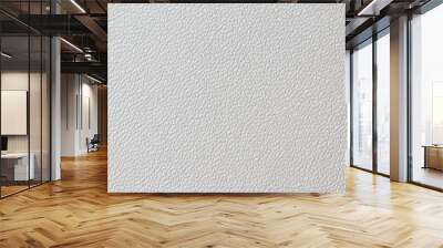 white leather texture background Wall mural