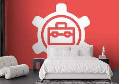 Gear Icon Wall mural