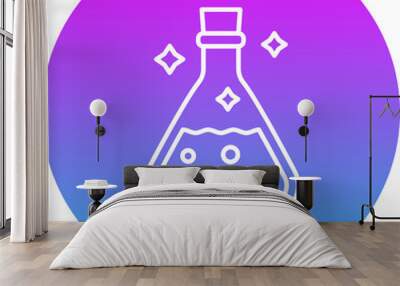 Potion Icon Wall mural