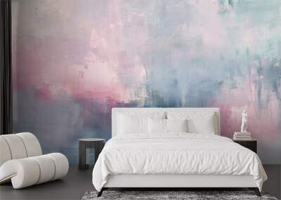 abstract watercolor background with watercolor splashes Wall mural