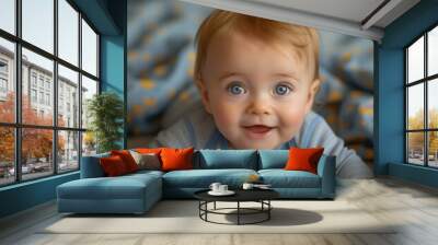 portrait of  cute child Wall mural