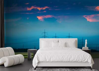 Hochspannung - The Power of Energy Wall mural