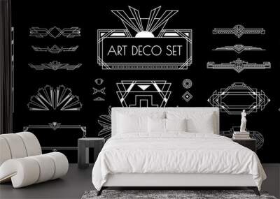 Art Deco Set Wall mural