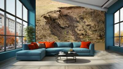 soil erosion 2 Wall mural