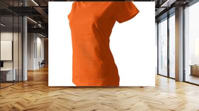 Just place your design on This Half Front View Sweet Girl T Shirt Mockup In Orange Tiger Color, and your products are ready to go. Wall mural