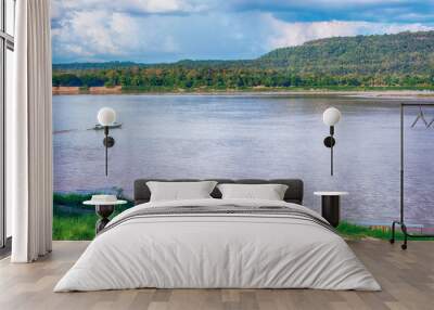 Mekong River view Wall mural