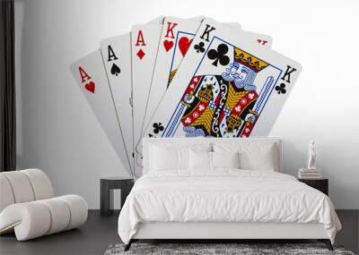 Full House - Poker Wall mural