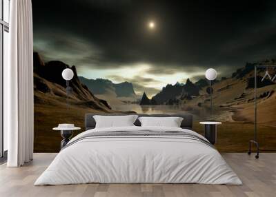 fantasy landscape Wall mural