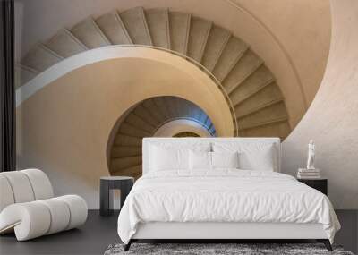 typical modern stone staircase Wall mural