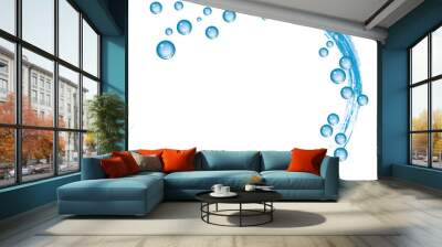 water drops Wall mural