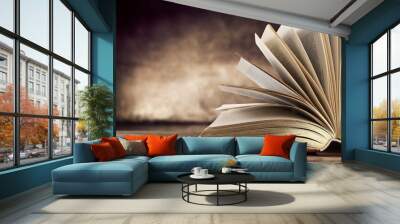 book Wall mural