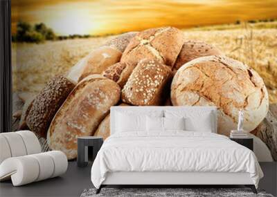 bread Wall mural