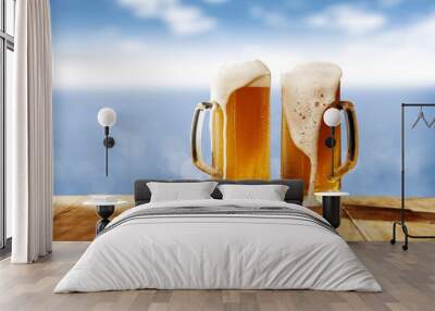 cold beer  Wall mural