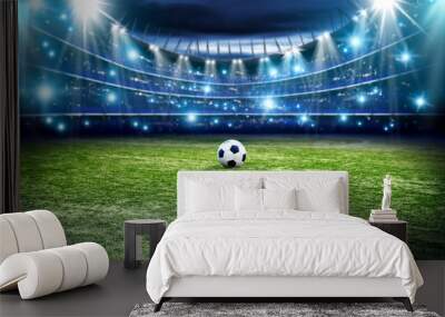 football pitch  Wall mural