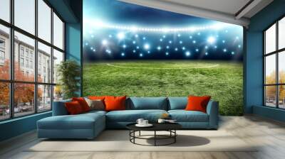 football pitch place  Wall mural