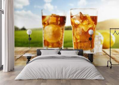 ice tea  Wall mural