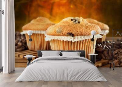 muffin Wall mural