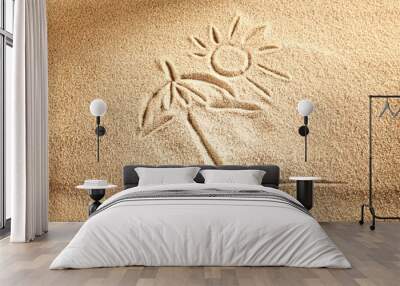 sand Wall mural