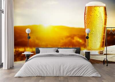 summer beer  Wall mural